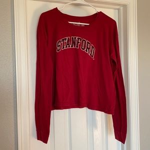 “Stanford” Cropped long sleeve